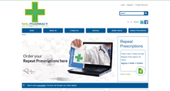 Desktop Screenshot of nhlpharmacy.com